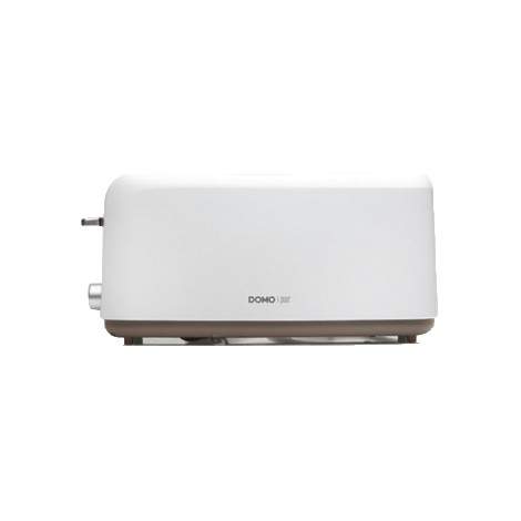 DOMO B302 grille-pain digital 4 tranches blanc
